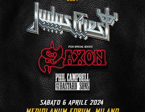 Una data in Italia nel 2024 dei Judas Priest con Saxon e Phil Campbell